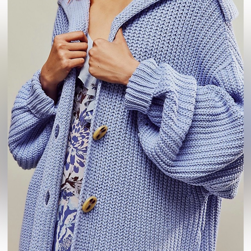 Free People Swim Too Deep CardIGAN NWOT - Picture 11 of 13